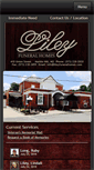Mobile Screenshot of lileyfuneralhomes.com